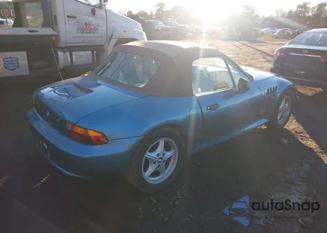 1997 BMW Z3 1.9L Roadster из США, поврежденный, VIN 4USCH7323VLE02058